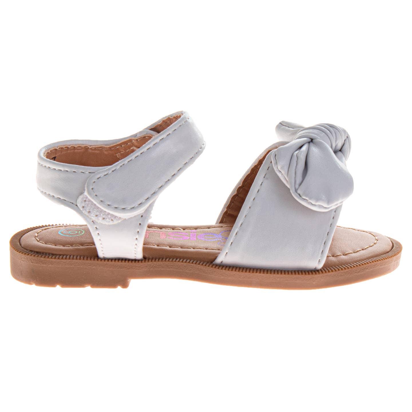 Josmo Shoes Inc. Kensie Girl Toddler Bow Flat Sandals Dress Shoes (Toddler)