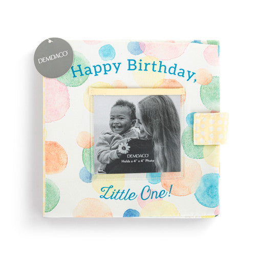 Demdaco Happy Birthday Plush Photo Book