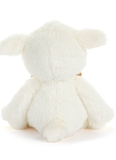 Demdaco God Bless Baby Lamb + Bracelet Set
