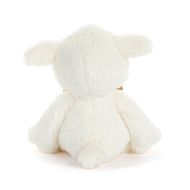 Demdaco God Bless Baby Lamb + Bracelet Set