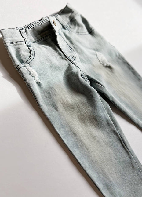 Orcas Lucille Stretch Denim - Slate Gray