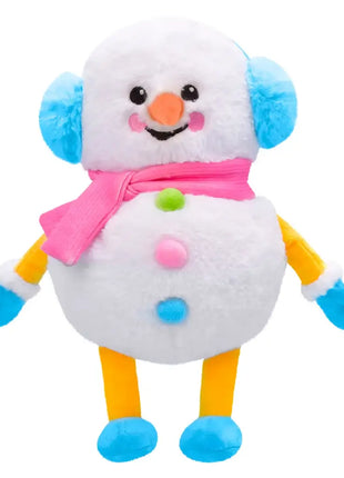 IScream Cozy Snowman Plush