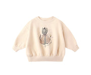 Quincy Mae Relaxed Fleece Sweatshirt || Magic Cat