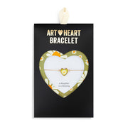 Demdaco Art Heart Bracelet - Daughter