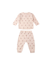 Rylee + Cru Long Sleeve Tee + Pant || Candy