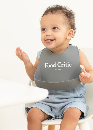 Bella Tunno Love at First Bite + Food Critic Wonder Bib Set