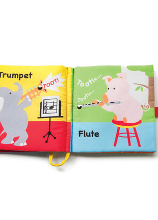 Demdaco Love to Play Musical Friends Soft Sound Book Batteries Included