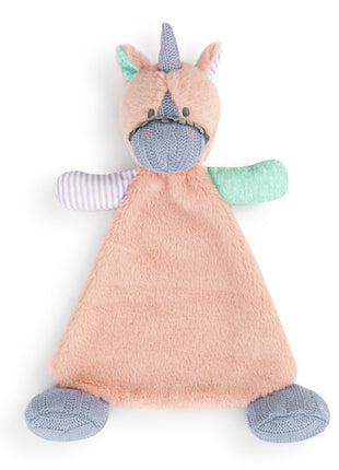 Demdaco Oddball Blankie - Unicorn Front