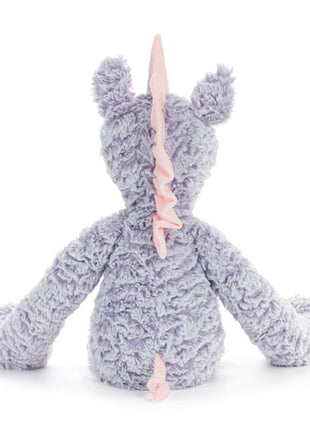 Demdaco Heartful Hugs Unicorn Anxiety Stuffed Animal 14" Back