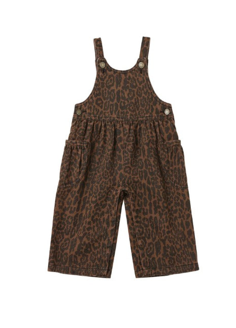 Rylee & Cru Wide Leg Overall || Leopard