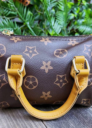 Kids Charm Online Brown Khaki Star Printed Satchel Crossbody