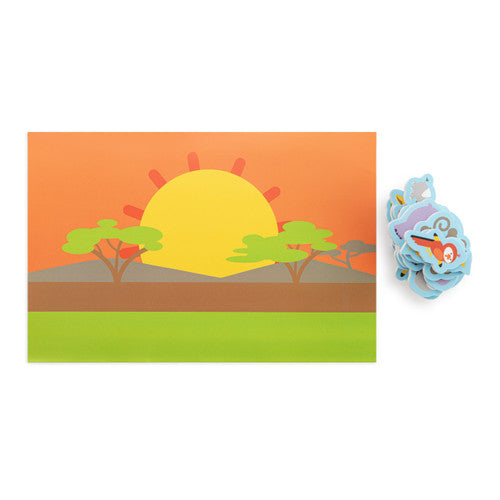 Demdaco Bath Playset - Jungle Friends