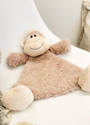 Demdaco Meekie Monkey Rattle Blankie