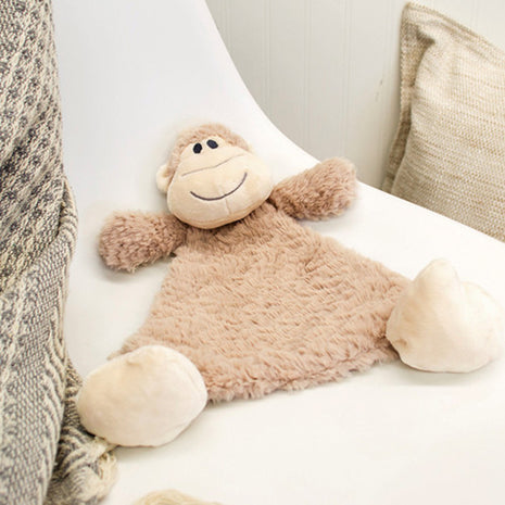 Demdaco Meekie Monkey Rattle Blankie