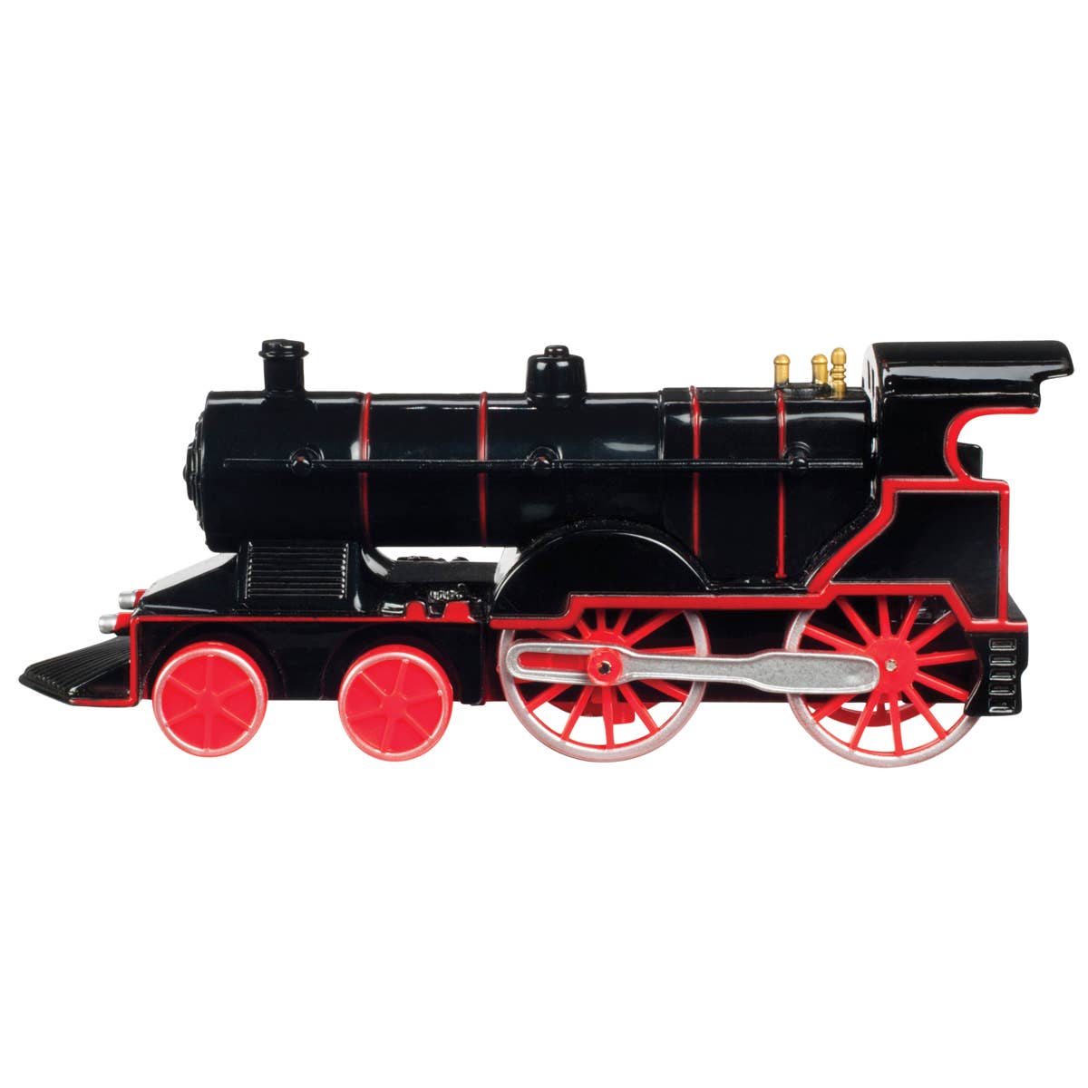 Toysmith Classic Light & Sound Train - Black Side View