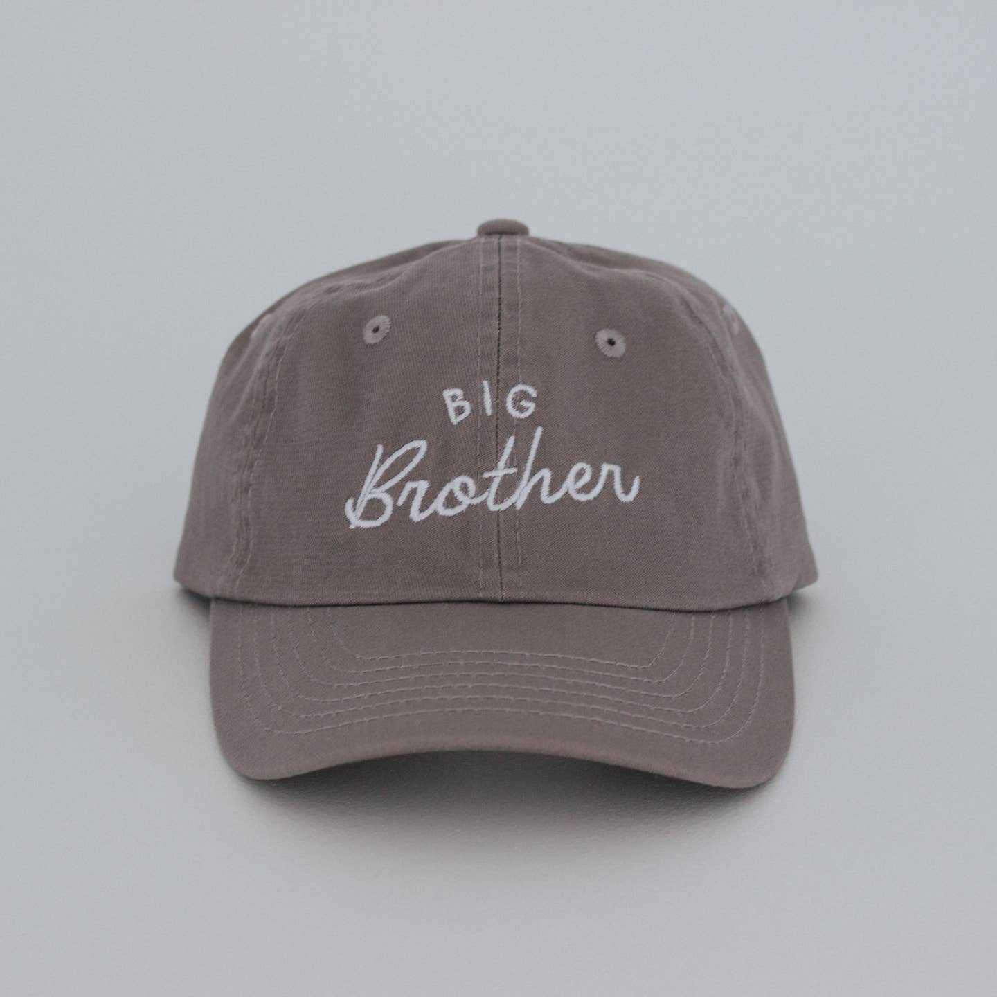 Gladfolk Big Brother Charcoal Twill Hat • Boys Cap For New Brothers