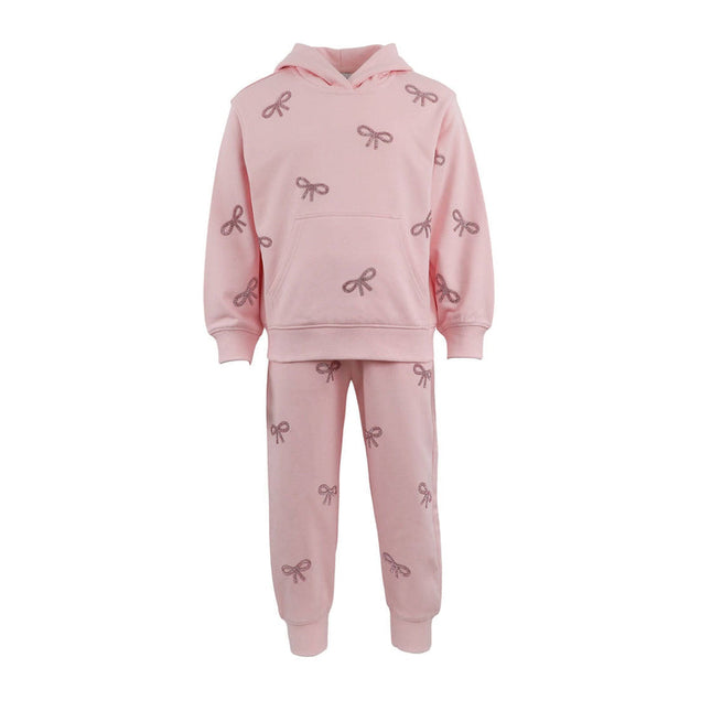 Lola & The Boys Pretty in Crystal Bows Set