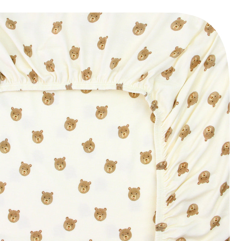 Lou Lou & Company Teddy Crib Sheet