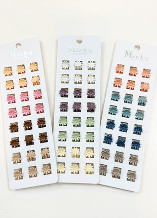Love And Repeat 24 Pcs Assorted Color Mini Daisy Hair Claw