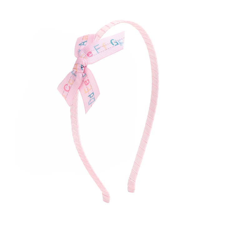 Sweet Wink Alphabet Bows Headband - Back To School - Kids Hair