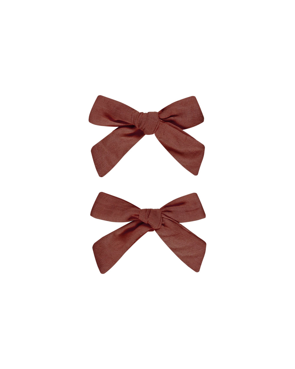 Rylee + Cru Bows, Set Of 2 || Ruby