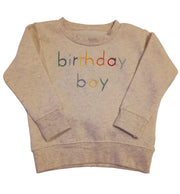 Sweet Olive Street Birthday Boy Embroidered Sweatshirt 