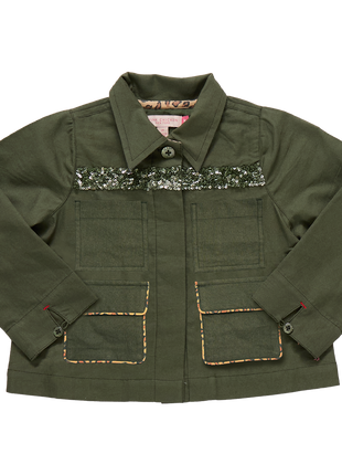 Pink Chicken Girls Wylie Jacket Four Leaf Clover