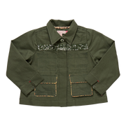 Pink Chicken Girls Wylie Jacket Four Leaf Clover