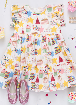 Pink Chicken Girls Jennifer Dress Birthday Star 