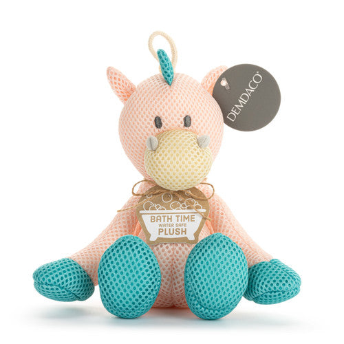 Demdaco Bath Time Plush - Unicorn