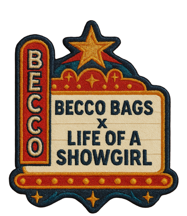 Becco Bags Life of a Showgirl Patches - Becco Bags Marquee