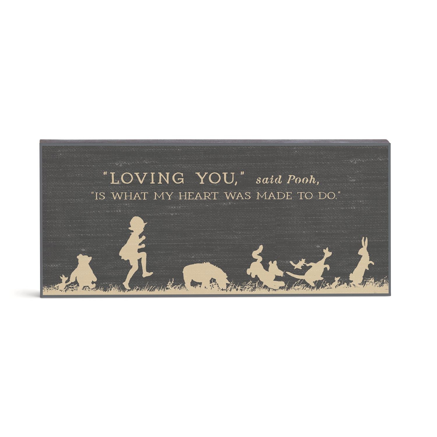 Demdaco WTP Loving You Wall Art - 18x8