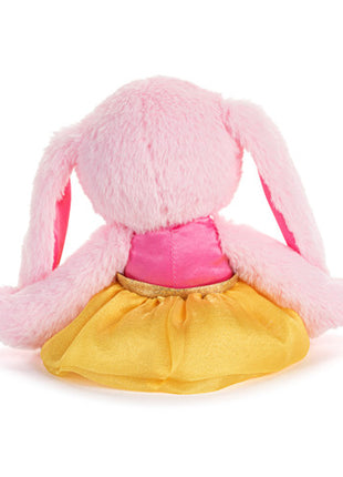 Demdaco Pink Bunny + Dance Necklace - 9in
