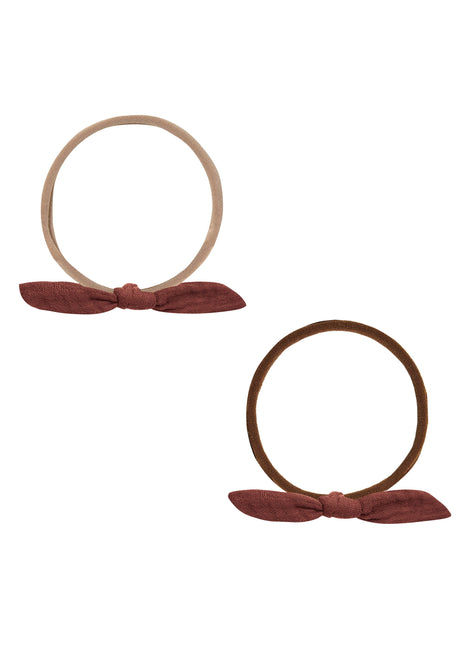 Rylee + Cru Little Knot Headband || Ruby