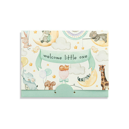 Demdaco "Congrats Mama" Floral Card & Gold Necklace - 16in