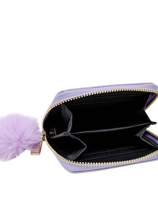 Tiny Treats Shiny Heart Patch Wallet Open