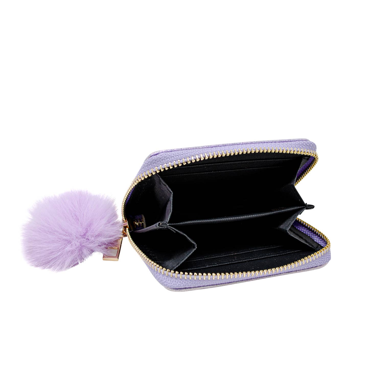 Tiny Treats Shiny Heart Patch Wallet Open
