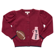 Pink Chicken Girls Constance Sweater Go Team