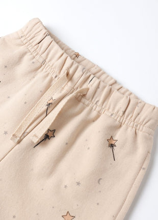 Quincy Mae Relaxed Fleece Sweatpant || Magic Cat Details
