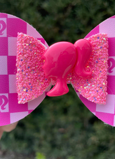 Little Lemon Pink Girly Girl Bow