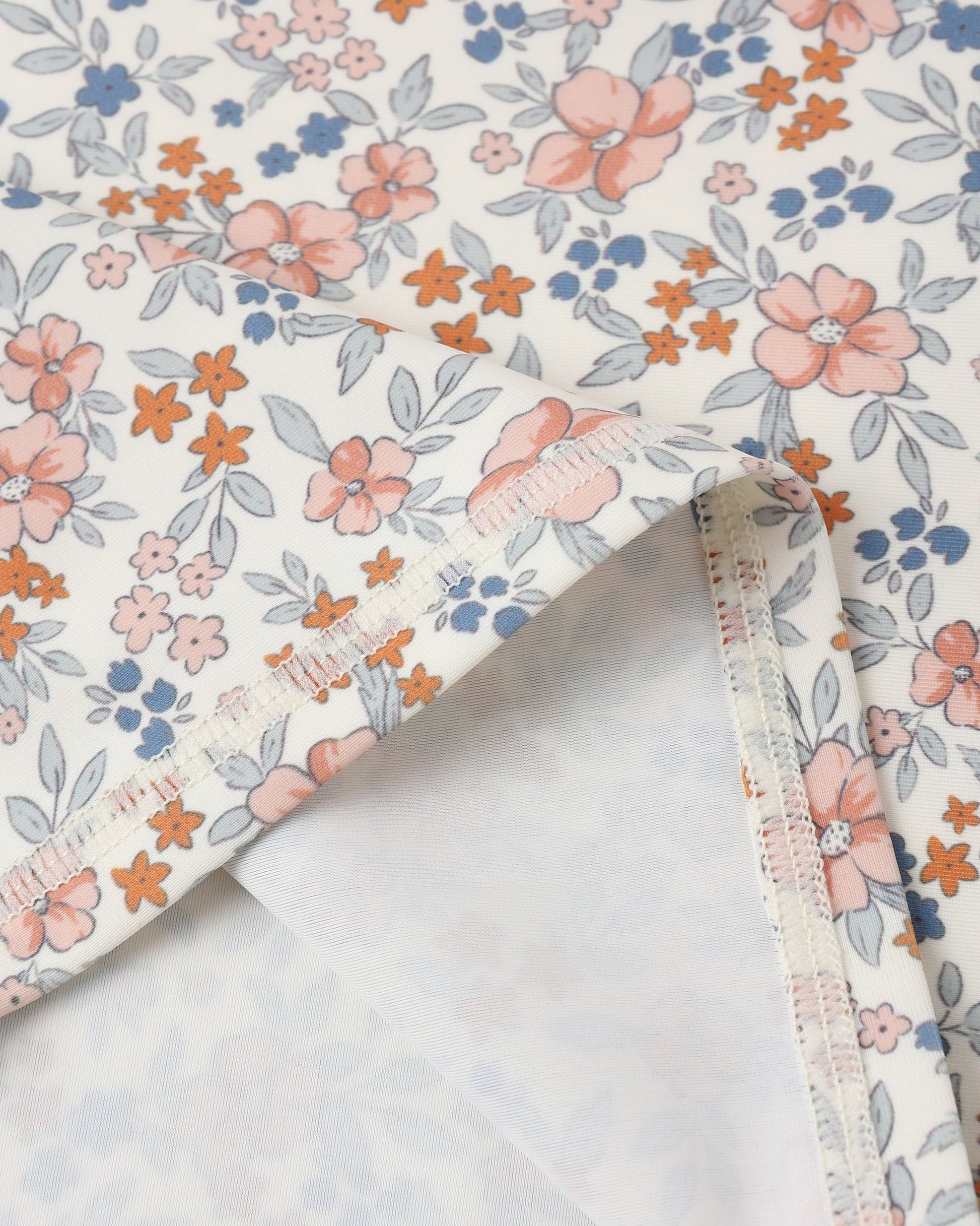 Rylee & Cru Rashguard Girls Set || Flower Fields Details