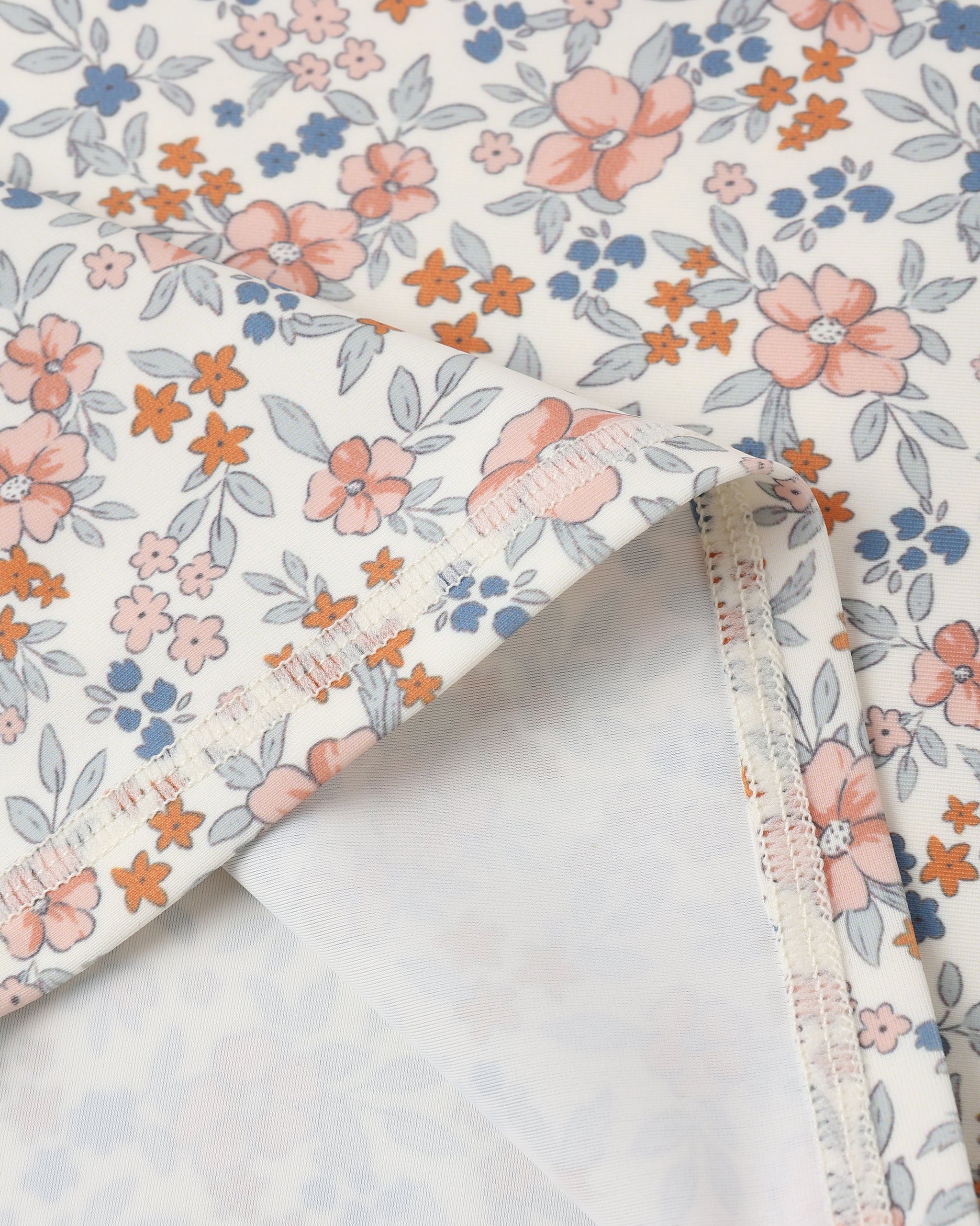 Rylee & Cru Rashguard Girls Set || Flower Fields Details