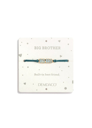 Demdaco Big Brother Navy Bear - 8in Bracelet