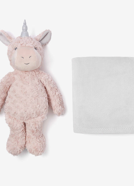 Elegant Baby Swirl Unicorn Bedtime Huggie Plush Toy