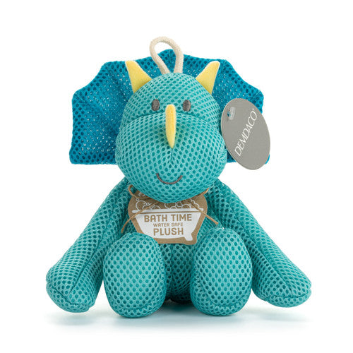 Demdaco Bath Time Plush - Triceratops