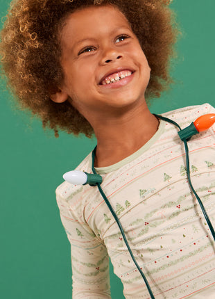 Model Wearing Magnetic Me Time Of Wonder Magnetic PJ Set