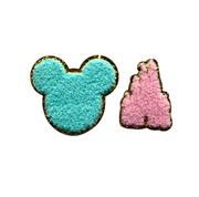 Mouse Castle Patch Pack - Mint & Pink