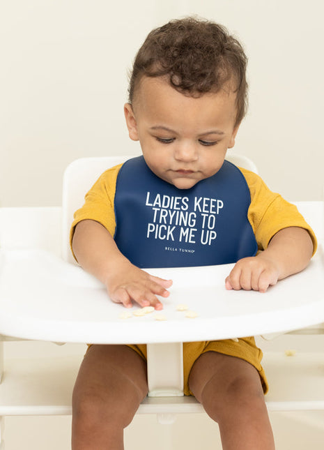 Model Wearing Bella Tunno Ladies Pick Me Up Wonder Bib
