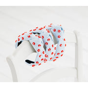 Beaded Headband - Pinstripe Poppies