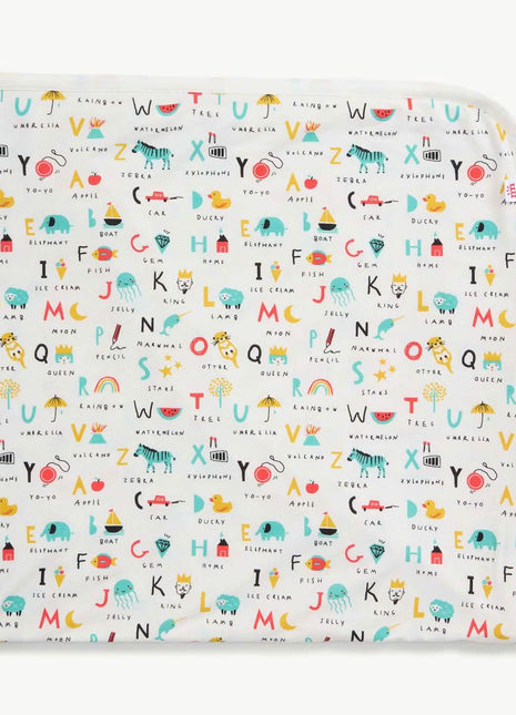 Magnetic Me ABC Love modal soothing swaddle blanket
